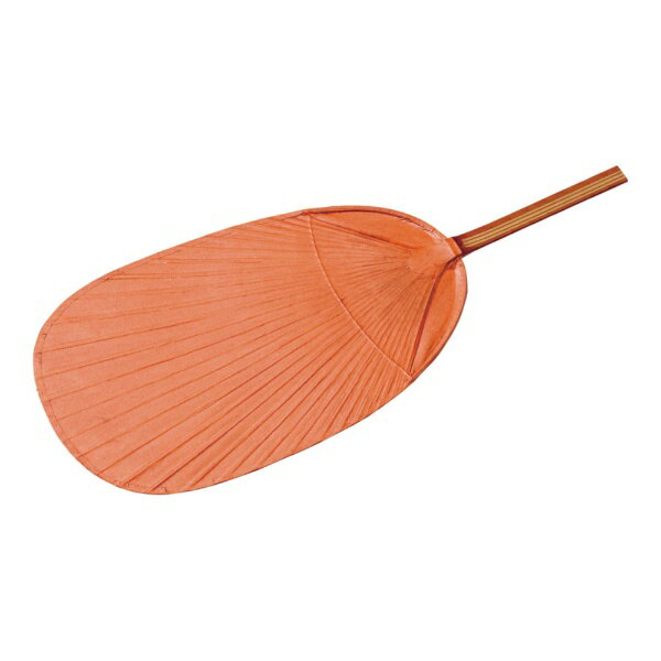 山下工芸｜Yamashita Kogei カラー渋うちわ　オレンジ　26−604−04 ＜QUT2402＞(3.0)