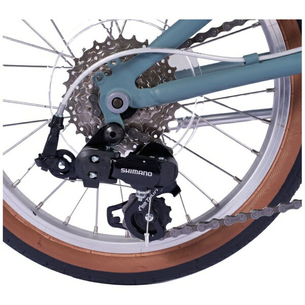 DAHON｜ダホン 折りたたみ自転車 Boardwalk16 ボードウォーク16 Matt Grayish Gree...