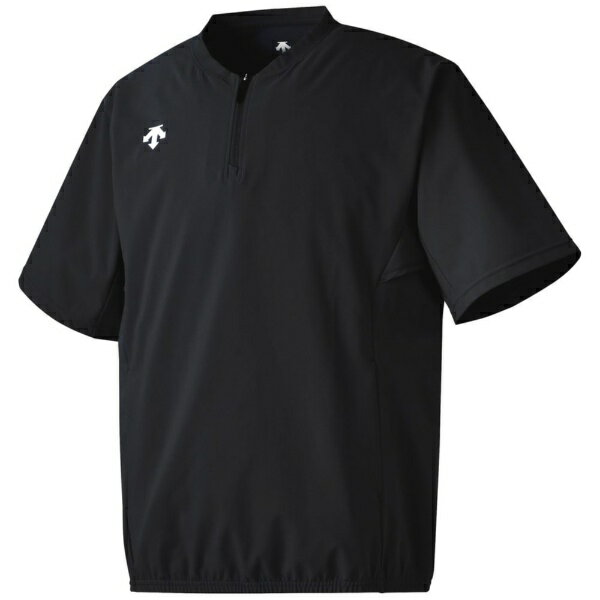 デサント｜DESCENTE メンズ 野球ジャケット 半袖 ストレッチジャケット ブラック DB5SJK32M [メンズ /XOサイズ]