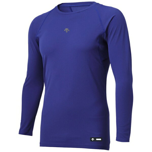 デサント｜DESCENTE 子供用 ジュニア丸首長袖アンダーシャツ ブルー DB5SUD20J [ジュニア /140サイズ]