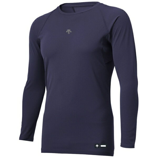 デサント｜DESCENTE メンズ 丸首長袖アンダーシャツ ネイビー DB5SUD20M [メンズ /Sサイズ]