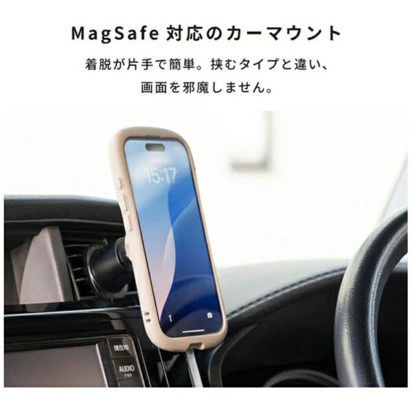 HAMEE｜ハミィ iFace MagSynq カーマウント iFace エアベントタイプ/ブラック 41-9...
