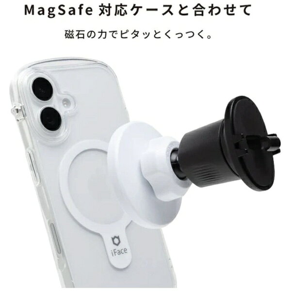 HAMEE｜ハミィ iFace MagSynq カーマウント iFace エアベントタイプ/ベージュ 41-9...