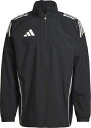 アディダス|adidas adidas(アディダス) メンズ ティロ 25 コンペティション オールウェザージャケット ブラック/チームグレーフォー J/XL JSJ90