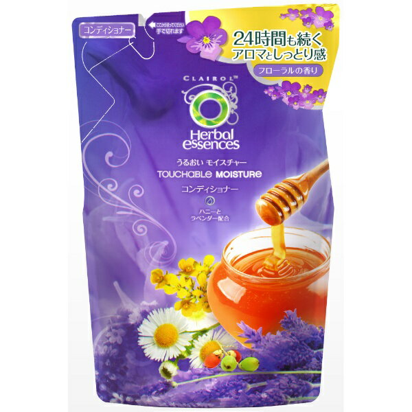 P&GピーアンドジーHerbalEssence(ハーバルエッセンス)うるおいモイスチャーコンディショナーつめかえ用(340g)〔