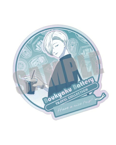 【2025年11月上旬】 キャビネット｜CABI-NET 忘却バッテリー　オーロラダイカットステッカー　桐島秋斗　TRAVEL ver.【発売日以降のお届け】 【代金引換配送不可】