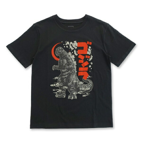 ファインプラス｜FINE PLUS ゴジラ ポスタープリント Tシャツ ゴジラ D柄（桜） M 22863243