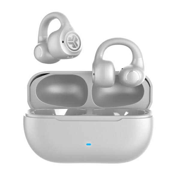 JLAB｜ジェイラブ 完全ワイヤレスイヤホン Flex True Wireless Earbuds Cloud White EBFLEXWHT50WEB [ワイヤレス(左右分離) /オープンイヤー型 /Bluetooth対応]