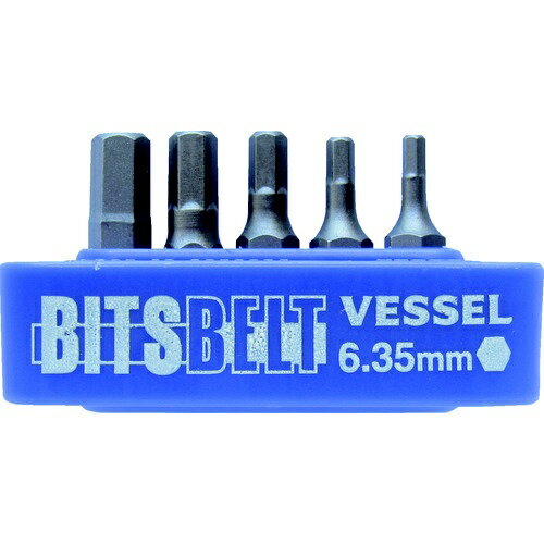 ベッセル｜VESSEL 交換ビットセットTDBS2　TDBS2 （1セット5本）...