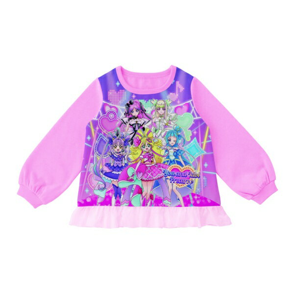 BANDAI｜バンダイ キミとアイドルプリキュア♪ 変身！光るパジャマ（A） 120cm ピンク