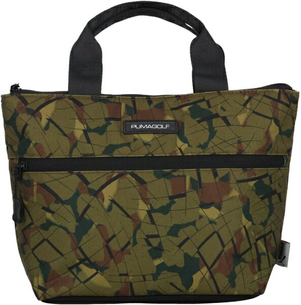 プーマ｜PUMA ゴルフ LEOCAMO AOP 保冷ラウンドバッグ DARK OLIVE 092501 [W29×H23×D11cm](4.0)