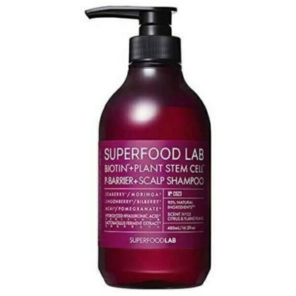 Shampoo - スーパーフードラボ スーパーフードラボ　ビオチン+ピーバリア　スカルプシャンプー スーパーフードラボ