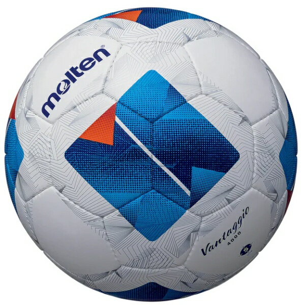 モルテン｜molten サッカーボール ヴァンタッジオ4000 ホワイト×ブルー F5N4000
