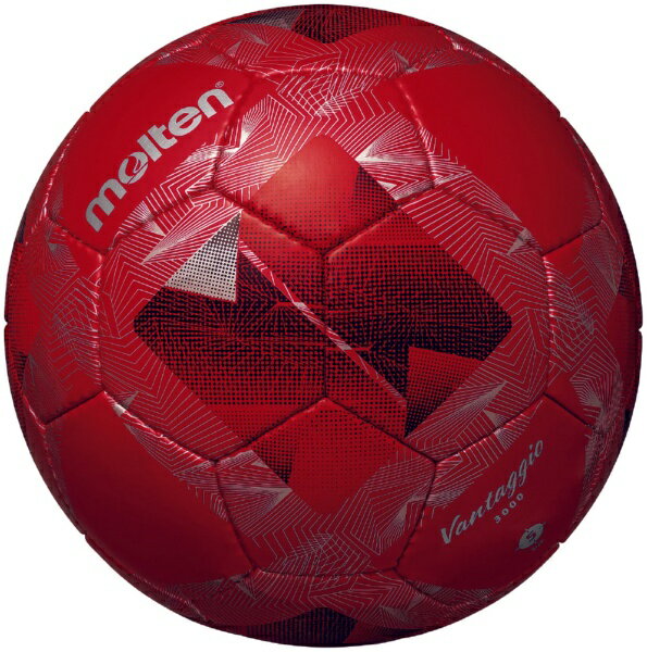 モルテン｜molten サッカーボール ヴァンタッジオ3000 メタリックレッド×レッド F5N3000-RR