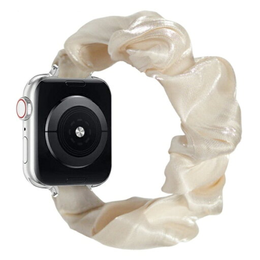 GAACAL|ガーカル APPLE WATCH 1-10/SE1-2 38/40/41/42(10のみ)MM シュシュ風バンド シャンパンゴールド W00607SGA GAACAL|ガーカル APPLE WATCH 1-10/SE1-2 38/40/41/42(10のみ)MM シュシュ風バンド シャンパンゴールド W00607SGA