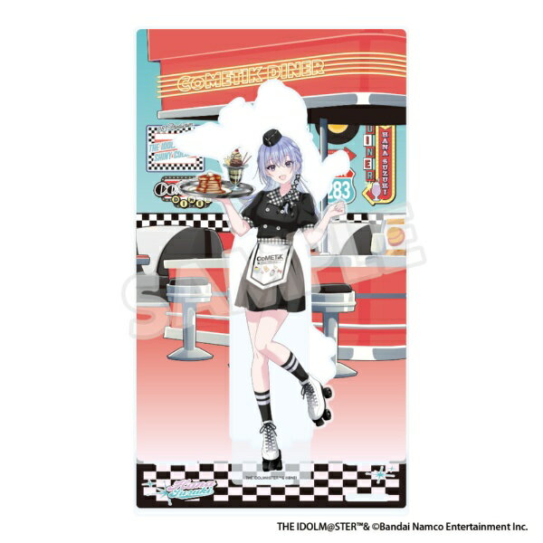 サイズ：本体：H170mm×W105mm(キャラ：H150〜140mm以内×W90mm以内)台座：H40mm×W105mm素材：アクリル※ビックカメラ・ドットコム、コジマネットは特典の配布対象外です