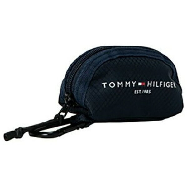トミーヒルフィガー｜Tommy Hilfiger ボールポーチ シグネチャー ネイビー THMG5SE...