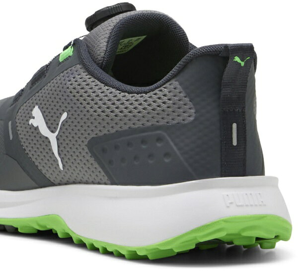 プーマ｜PUMA ゴルフシューズ フュージョングリップ6 ディスク SLATE GRAY×FLURO G...