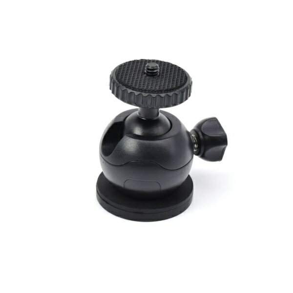 日本トラストテクノロジー｜JTT マグネットカメラスタンドS [1/4インチネジ搭載雲台/直径43mm/耐荷重1k..