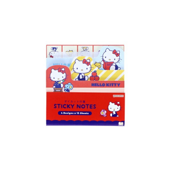 サンスター文具｜sun-star 【限定】ダイカットブロック付箋 レトロ SC4 ハローキテ...