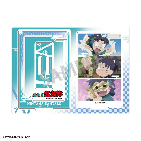 楽天ビック(ビックカメラ×楽天)のカミオジャパン｜KAMIO JAPAN 忍たま乱太郎 フレームアクリルスタンド＿摂津のきり丸｜アングル2