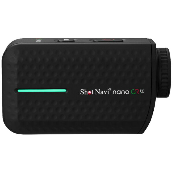 ショットナビ｜ShotNavi ゴルフ用レーザー距離計 nano GR＋ ブラック