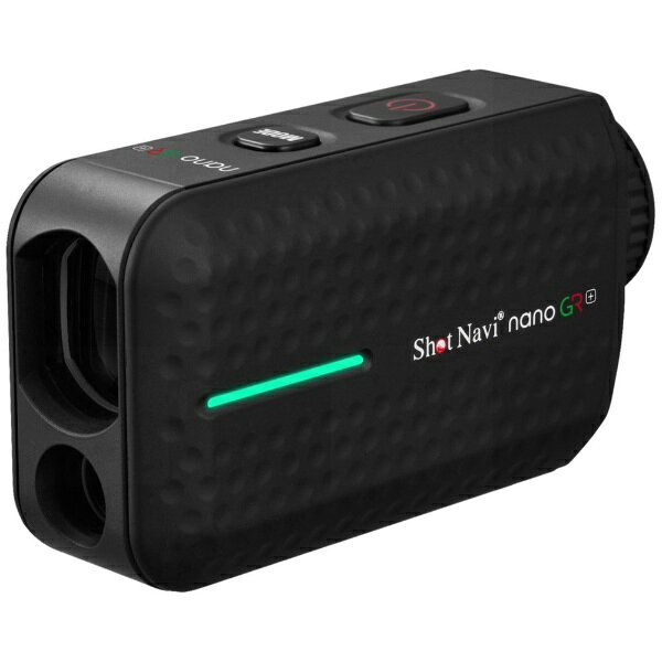ショットナビ｜ShotNavi ゴルフ用レーザー距離計 nano GR＋ ブラック