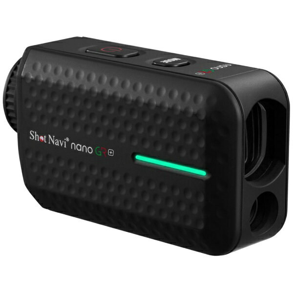 ショットナビ｜ShotNavi ゴルフ用レーザー距離計 nano GR＋ ブラック