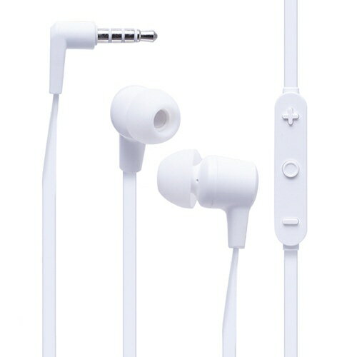 HAMEE｜ハミィ イヤホン カナル型 humor ホワイト 691-986219 [φ3.5mm ミニプラグ]