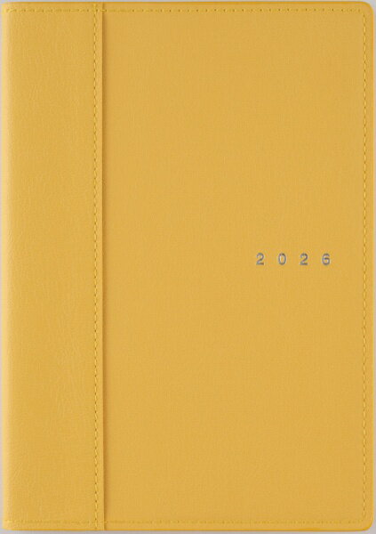 高橋書店｜TAKAHASHI SHOTEN 2026年版1月始まり シャルム2 手帳 メローイエロー No.352 [ウィークリー /B6 /月曜日始まり]