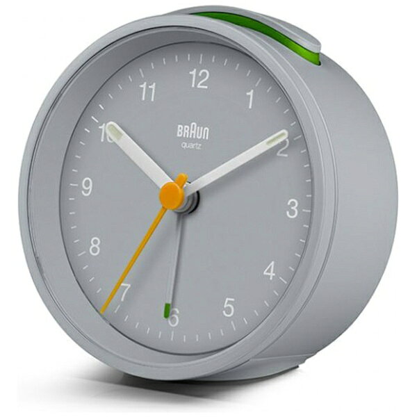 BRAUN|ブラウン BRAUN Analog Alarm Clock Gray BC12G [アナログ]