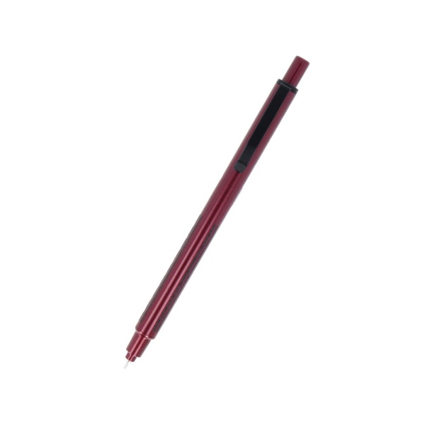 Artículos de papelería Sunstar | Sun-star lápiz afilado automático nocfree metal metálico rojo S4485165 — vista 3