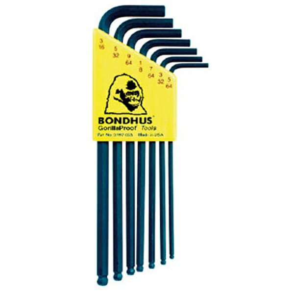 ボンダス｜BONDHUS ボールドライバー・レンチセット　BLX7 （1セット7本）
