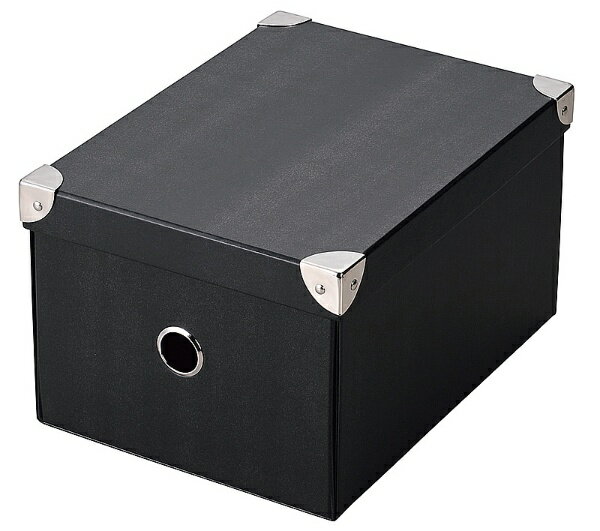 パール金属｜PEARL METAL ストレージパルプボックスM（ブラック） ブラック N-7262