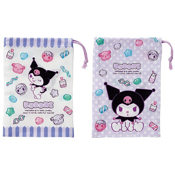 Skater｜スケーター コップ袋2P　クロミ／マシュグミ