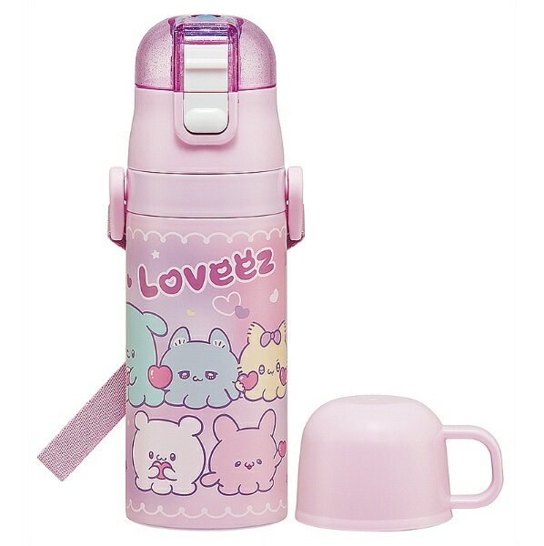 Skater｜スケーター 超軽量2WAYステンレスボトル　らぶい〜ず