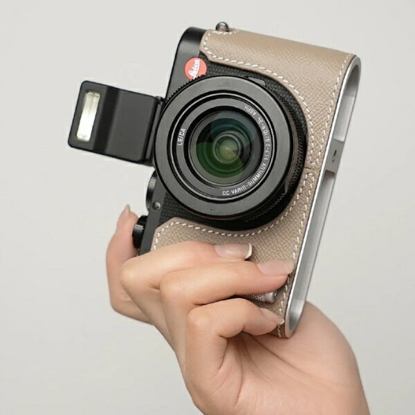 Mr.Stone｜ミスターストーン LEICA D-LUX8用 本革ケース クラシック メタルグリッ...