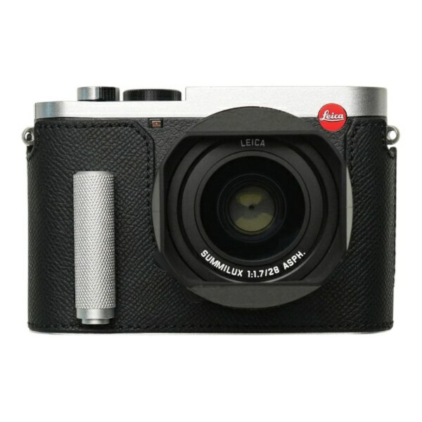 CASIO - Mr.Stone｜ミスターストーン LEICA Q3/Q3 43用 本革ケース クラシック シグニチャーグリップ ダークブラック PTBL008