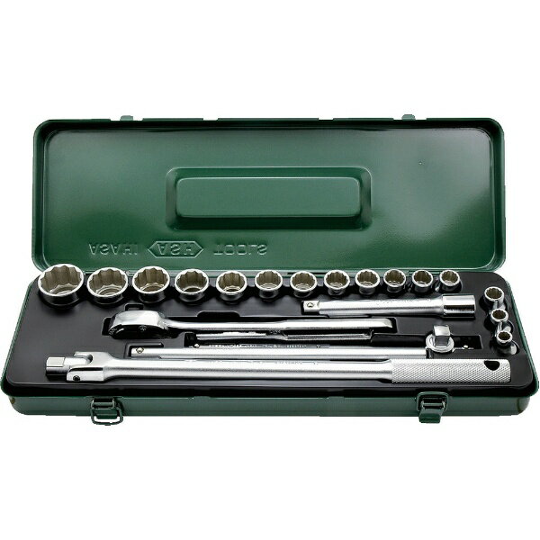 旭金属工業｜ASAHI TOOLS ソケットレンチセット12.7□×20PCS　VO4150