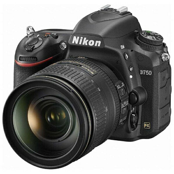 ニコン　Nikon D750　デジタル一眼レフカメラ　24-120 VRレンズキット ブラック [ズームレンズ][D750LK24120]