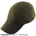 モンベル ウールニット ビルキャップ(Mサイズ/ダークブラウ...