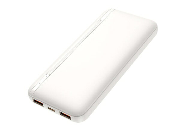 容量 10000mAh 入力 USB-C 5V/3A,9V/2A,12V/1.5A 出力 USB-C(PD20W):5V/2.4A,9V/2.22A,12V/1.67A USB-A(2): 5V/3A,9V/2A,12V/1.5A,10V/2.25A 寸法 約67×146×16.5mm 重量 約213g 残量表示 LED 電池タイプ リン酸鉄 充電時間　約4時間 充電回数　約1000回 動作温度　0〜40℃ 主素材　ABS 付属品　USB-A=USB-Cケーブル 9コの安全機能 過充電防止機能/過放電防止機能/過電圧防止機能/過電流防止機能/短絡時保護機能/温度異常保護機能/静電気保護機能/逆流防止機能/無負荷時自動停止機能