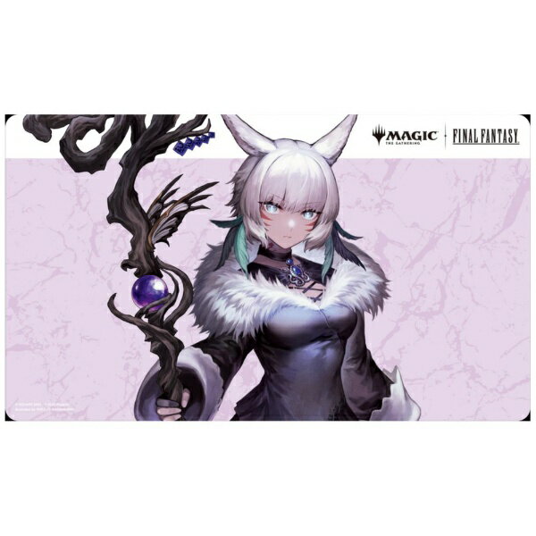 エンスカイ｜ensky マジック：ザ・ギャザリング—FINAL FANTASY プレイヤーズラバーマット MFR-07 「キャラクター」ボーダーレス版 ≪魔女、ヤ・シュトラ・ルル≫