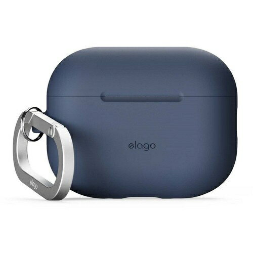 ELAGO｜エラゴ AirPods Pro3 対応シリコンケース SILICONE HANG CASE ジーンインディゴ EL_A3PCSSCN3_JI