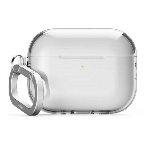 ELAGO｜エラゴ AirPods Pro3 対応クリアケース CLEAR HANG CASE トランスパレント EL_A3PCSTPHZ_TR