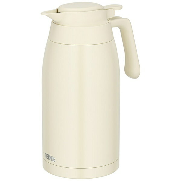 ~1.1 公升~2.9 公升 - サーモス｜THERMOS ステンレスポット 食洗器対応モデル アイボリー TTG-2000-IV [2.0L]