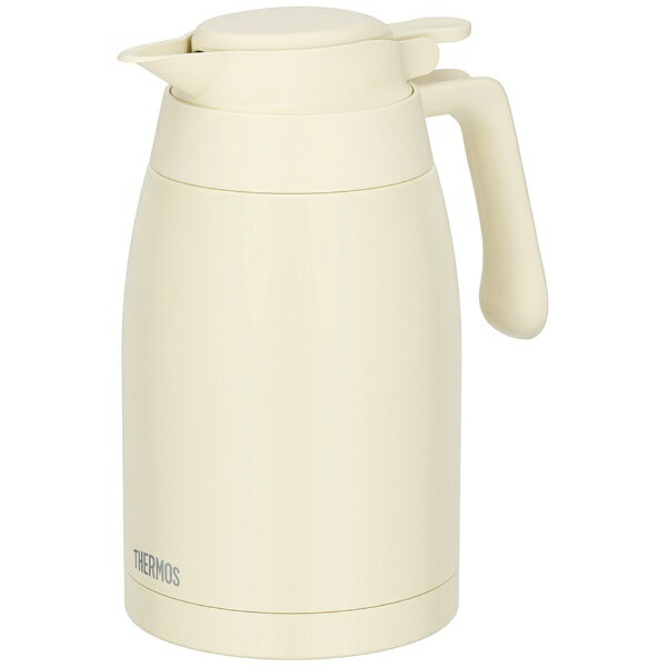 サーモス｜THERMOS ステンレスポット 食洗器対応モデル アイボリー TTG-1500-IV [1.5L]（楽天・楽天ビック（ビックカメラ×楽天））