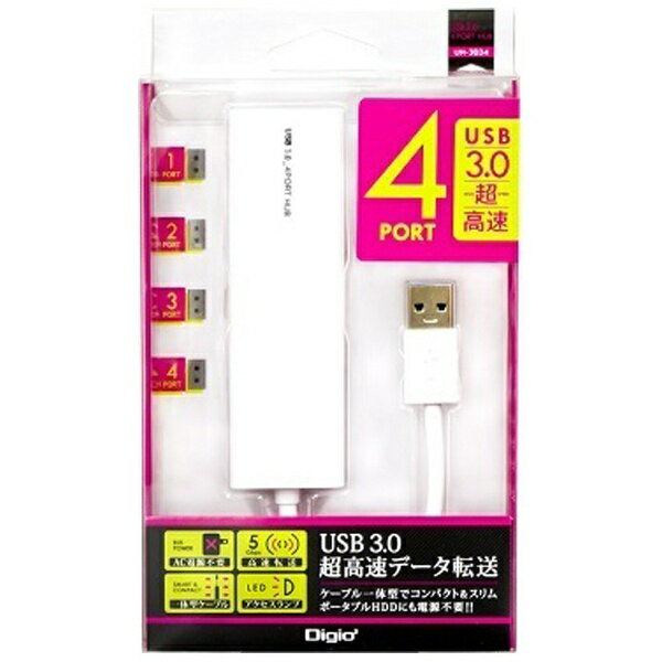 iJoVbNakabayashi UH-3034 USBnu zCg [oXp[ /4|[g /USB2.0Ή][UH3034W]