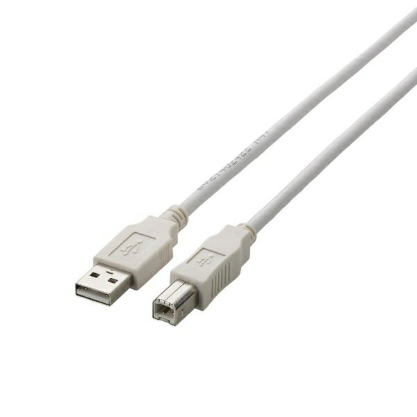 쥳ELECOM 5.0m USB2.0֥ AۢΡB ʥۥ磻ȡˡU2C-BN50WH[U2CBN50WH]rb_pcacc