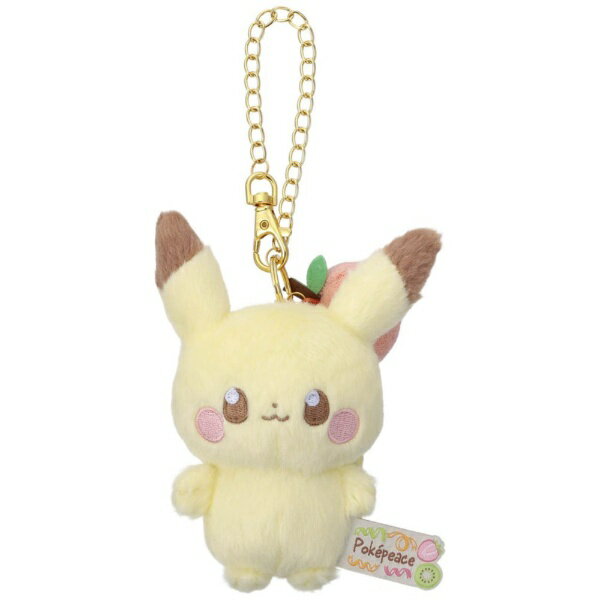 【2025年10月25日発売】 タカラトミーアーツ｜TAKARA TOMY ARTS ポケットモンスター ポケピース ぬいぐるみチェーン付マスコット（カラフルVer.） ピカチュウ【発売日以降のお届け】のサムネイル